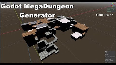 Making a Procedural Megadungeon Generator in Godot