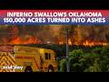 Western Oklahoma Wildfires EXPLODE Out of Control | 150,000 Acres Ablaze, Mass Evacuations Underway