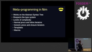 Metaprogramming with Nim