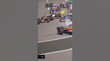 TURN ONE MEGA CRASH! #trending #f1manager23 #f1