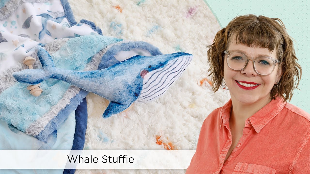How to Make a Just Keep Swimming Whale Stuffie - Free Project Tutorial