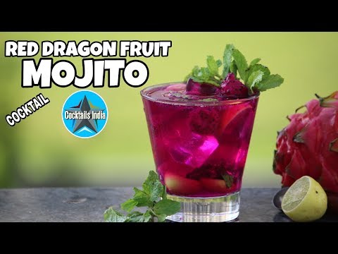 how-to-make-mojito-with-dragon-fruit-in-hindi-|-how-to-make-mojito-|-dada-bartender-|-rum-cocktail