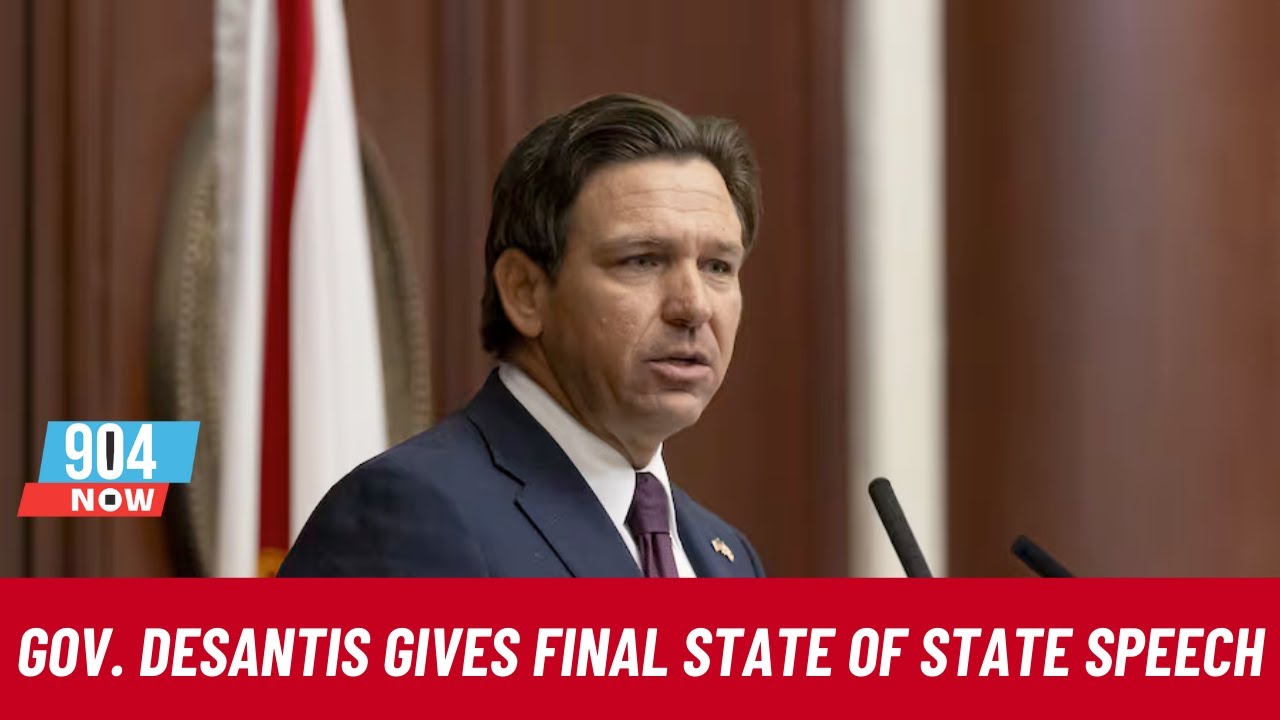 Губернатор Десантис произносит свою последнюю речь о положении дел в штате | STOITM | 13 января 2...