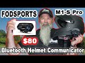 M1s pro review 80 amazon bluetooth headset communicator by fodsports