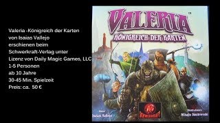 Valeria Königreich der Karten inkl. kurze Vorstellung der Erweiterungen- Review / Test - screenshot 1