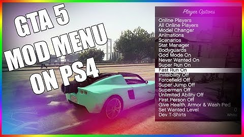GTA 5 MOD MENU ON PS4 IN 2020 "AP II INTENSE 1.27" (PS4 5.05 Jailbreak)