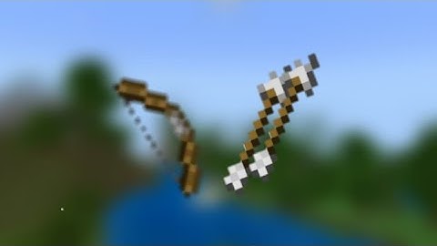 How to Make a Lightning Bow using Command block in Minecraft PE