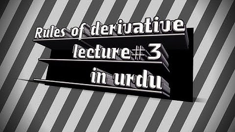 Chain rule/calculus with analytical geometry