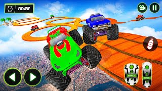 MEGA RAMP MONSTER TRUCK – IMPOSSIBLE HILL CLIMB! 🚛💥 Sky ramp adventure screenshot 3