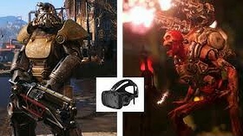 Fallout 4 and DOOM are coming to VR