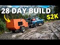 FULL TOUR | How To Build an AFFORDABLE CAMPER in 4 Weeks!