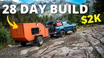 FULL TOUR | How To Build an AFFORDABLE CAMPER in 4 Weeks!