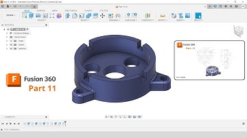 Fusion 360 tutorial 3D Modeling: Part 11