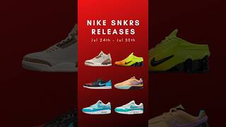 nike snkrs release calendar