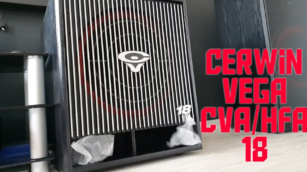 Cerwin Vega CVA/HFA 18 bass destroy -