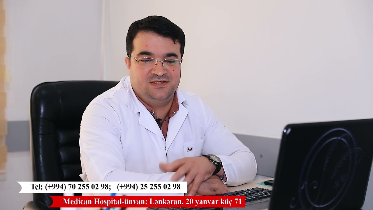 Həkim-Radioloq Dr.Əzizov Vüsal-Böyrək kistaları haqqında danışır.