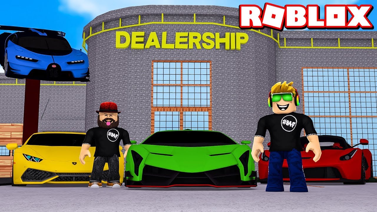 My Own Super Cars Dealership In Roblox Vehicle Tycoon - fortnite in roblox with cars roblox