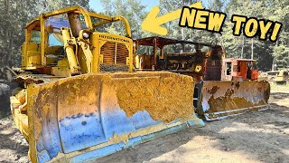 Fixing the CAT D8 and pushing dirt!