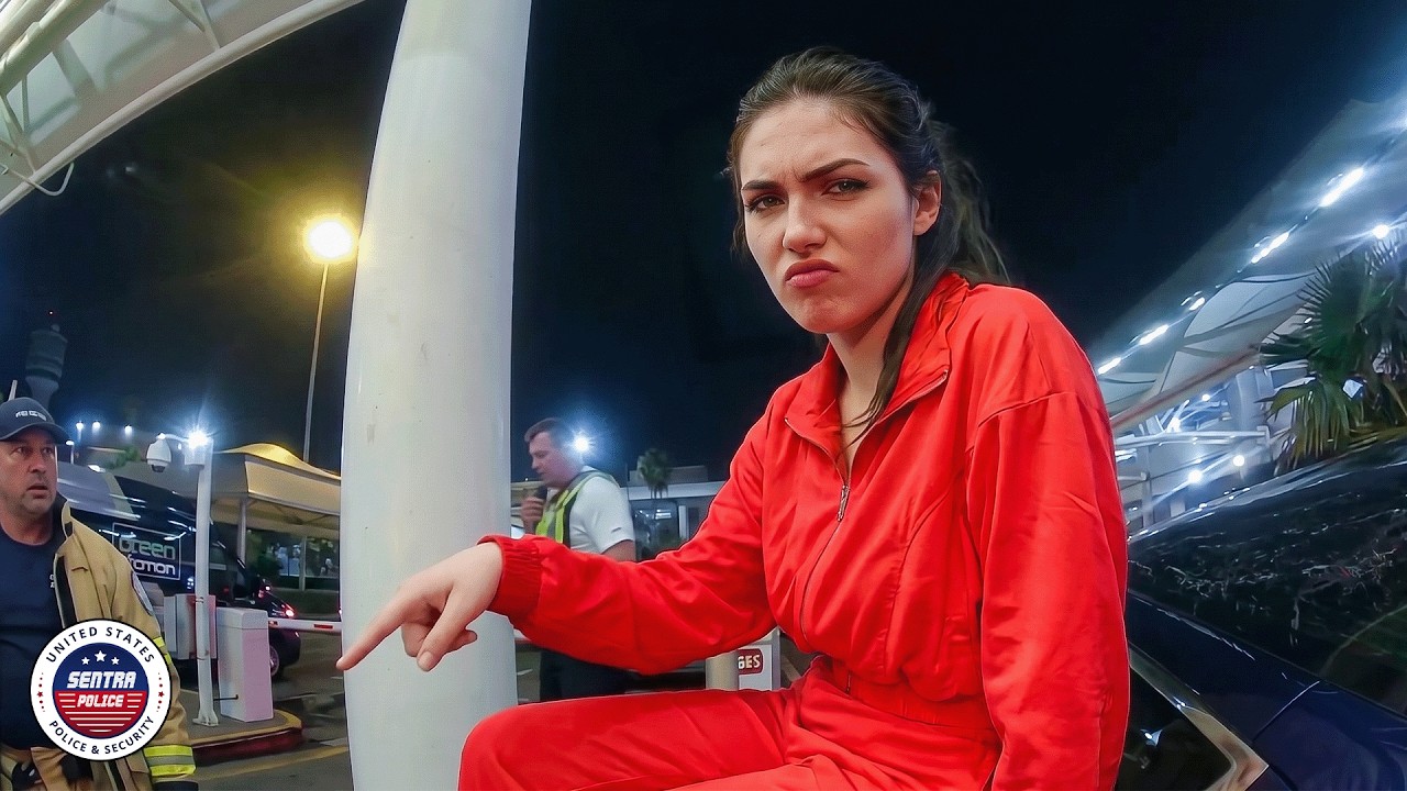 Crazy Karen Freaks Out as Her Car Gets Towed at Airport Chaos Ensues ...