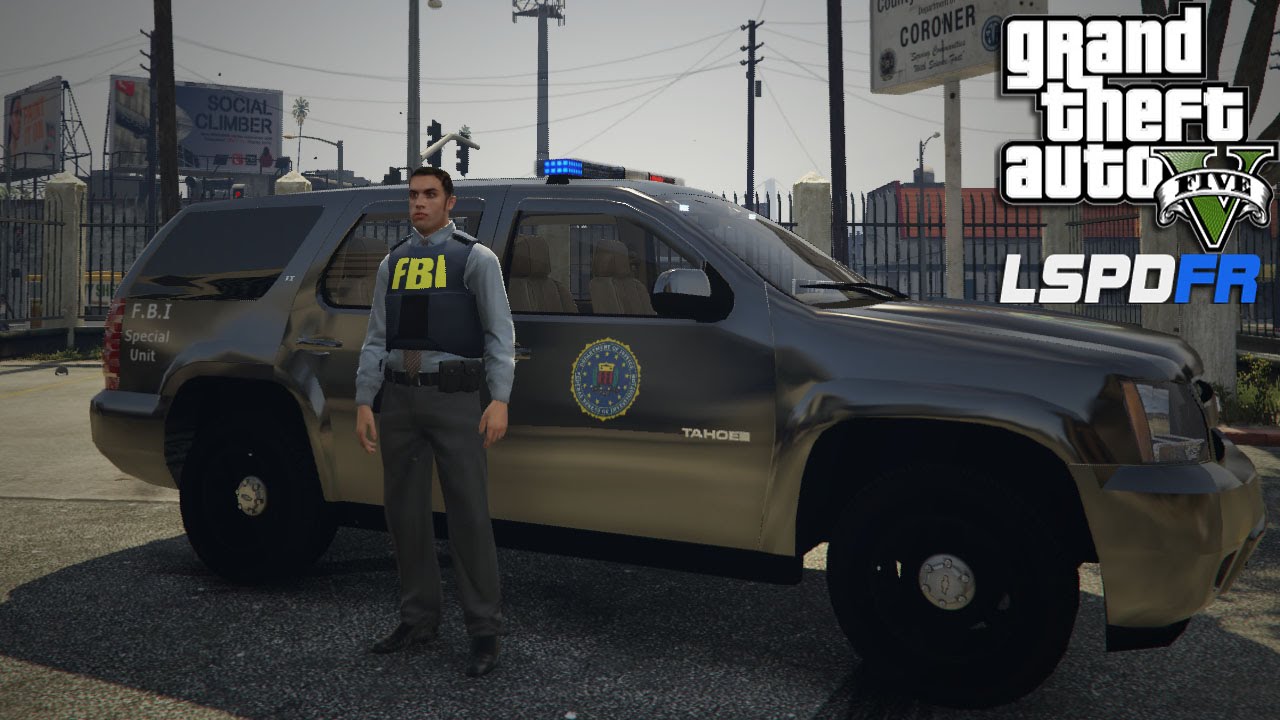 Gta V Lspdfr 18 Fbi 2008 Chevrolet Tahoe Patrol Youtube