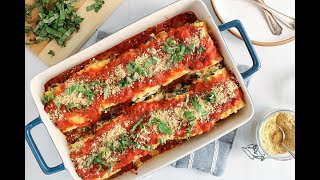 Vegan Lasagna Roll-Ups