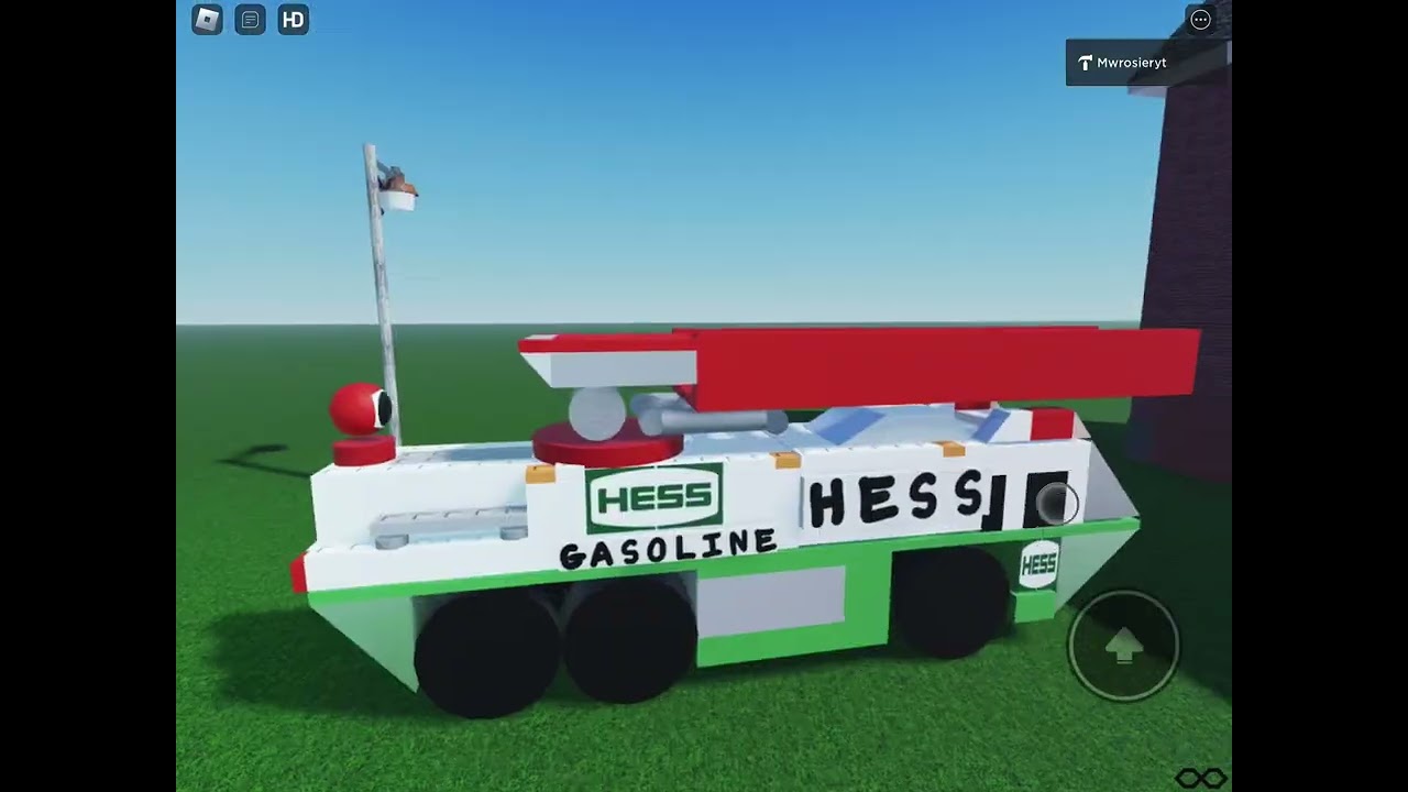 1996 Hess Emergency Truck But It S In Roblox YouTube 
