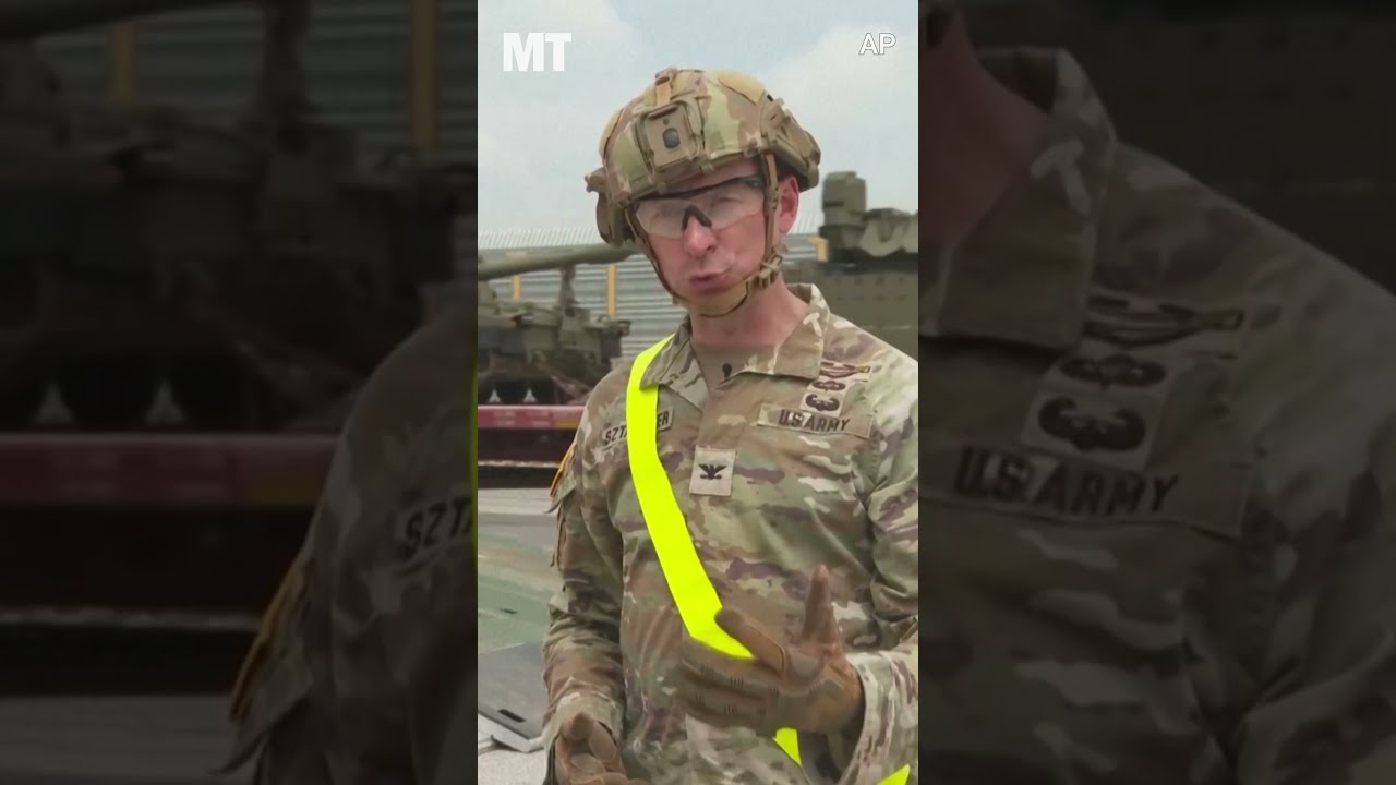 Tanks Armor Arrive In Washington D C Area For June 14th Parade