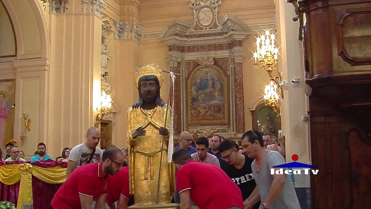 Intronizzazione della Statua del Battista