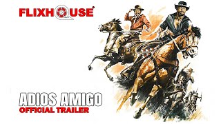 Adios Amigo (1975) Western Comedy |  Trailer | FlixHouse