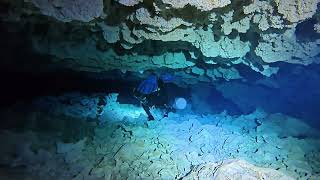 Stunning passage in monkey dust cave far end of the cave beautiful place Feb 2026 Mexico 