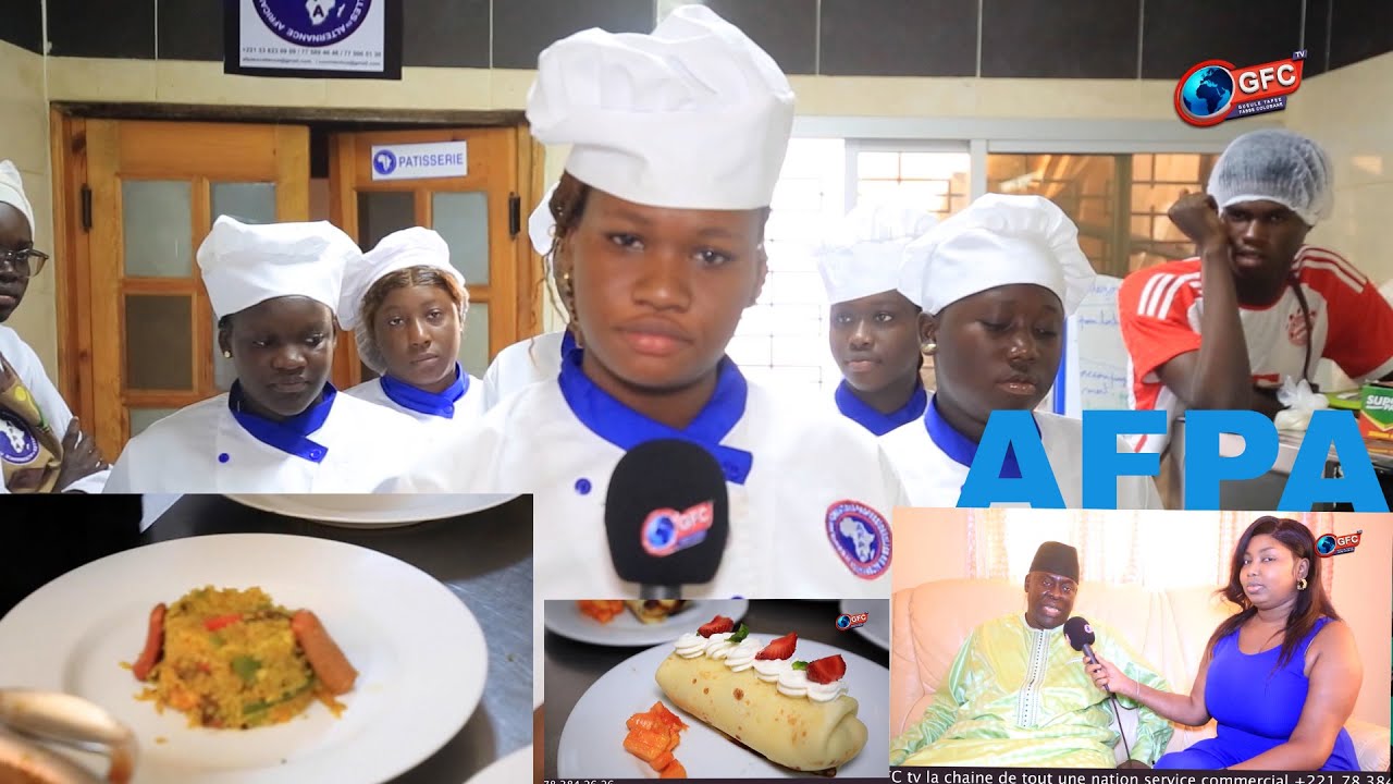 SUNU PATISSIER; Sister Dash avec l'école de formation en restauration AFPA