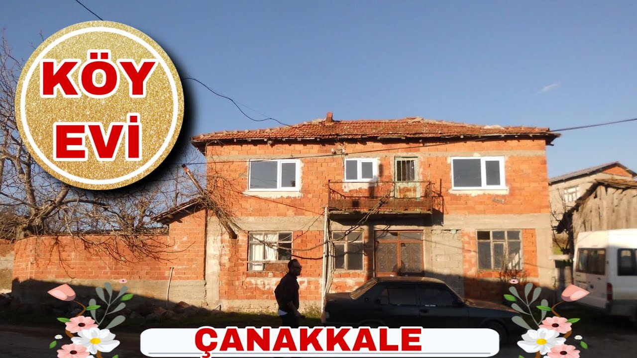 satildi canakkale de koy evi satilik mustakil ev bahce icinde 2 ev ve dam mevcut 163 000 youtube