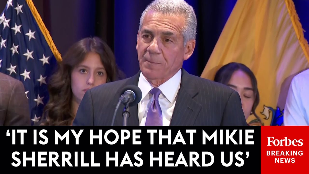 BREAKING NEWS: Jack Ciattarelli Concedes New Jersey Gubernatorial Election To Mikie Sherrill