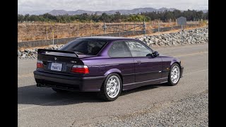 TECHNO VIOLET 1997 E36 M3 Walk Around 1998 Bmw E36 M3 Techno Violet Interior