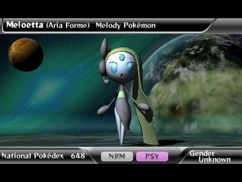 Meloetta  Pokédex