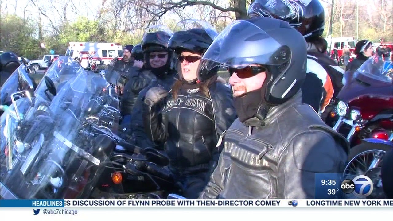 Annual Toys For Tots Motorcycle Parade