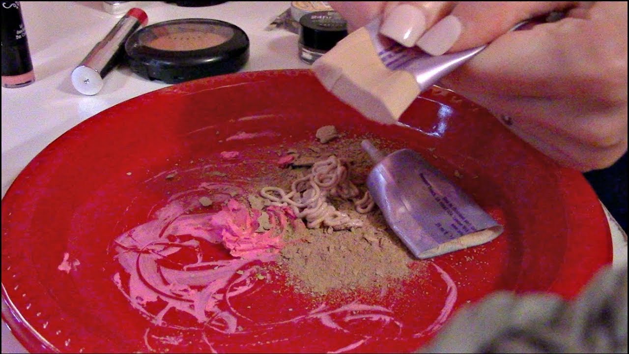 ASMR Destroying Makeup