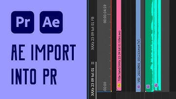 How to import After Effects Composition into Premiere Pro Project | Video Editing Tutorial....