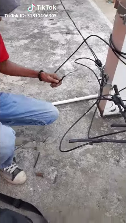 Cara menyambung kabel SR