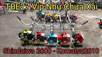 1/9 Lô C 10 Máy Cắt Cỏ Nhật Bãi | Komatsu 2610 - Echo 311 - Shindaiwa 2600 - TBE27...☎0917414042