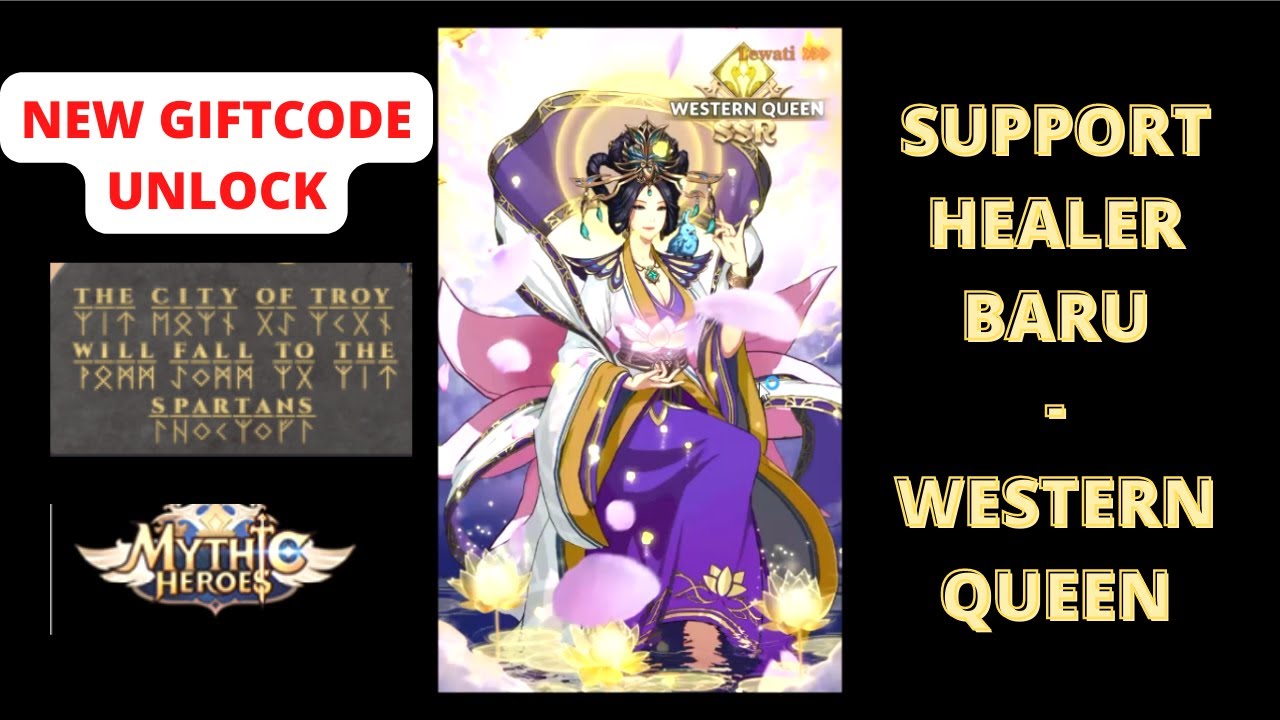 NEW GIFTCODE dan AKHIRNYA HEALER FAKSI LUMINARCH?? WESTERN QUEEN - Mythic Heroes : Idle RPG