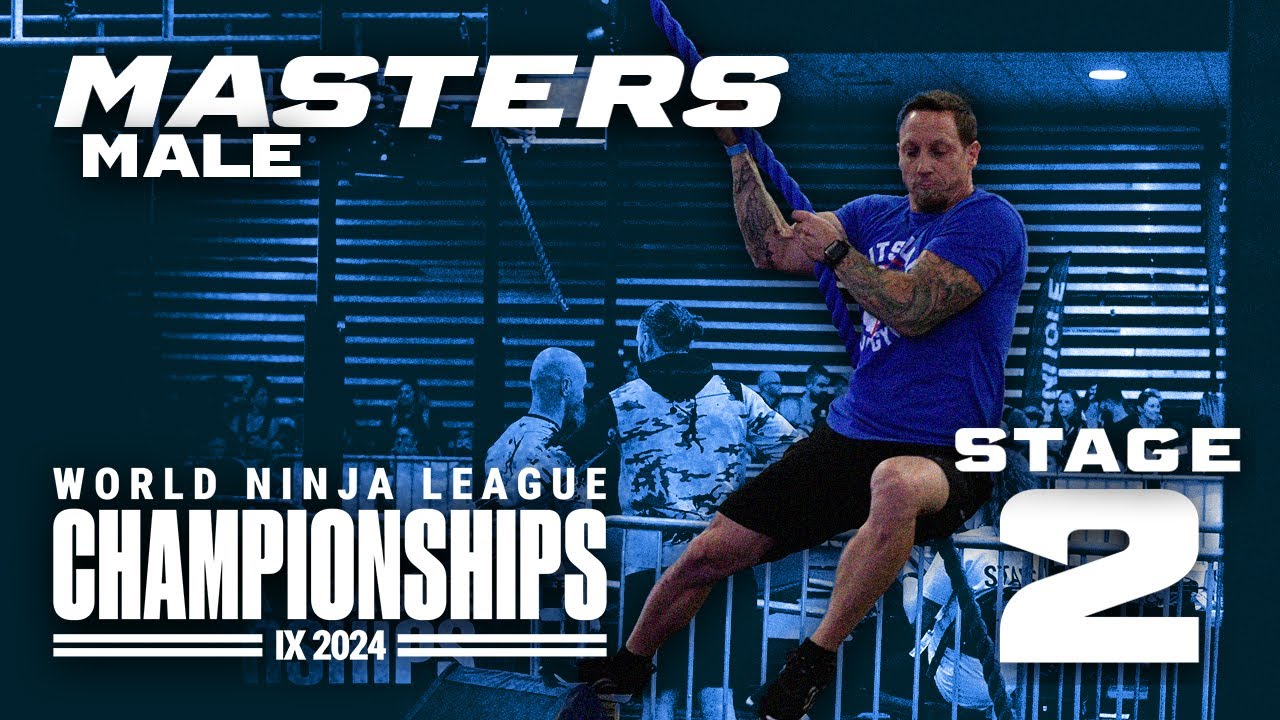 Masters Male | Stage 2 | 2024 World Ninja League Championships