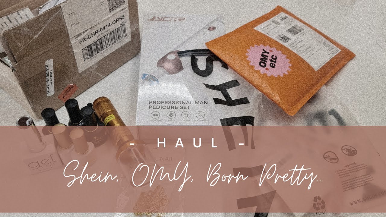HAUL ONGLES SHEIN, BORN PRETTY, DENATO & AUTRES 🤩 | Découvre mes derniers achats !