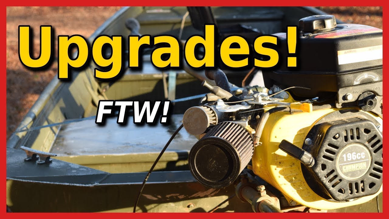 Stage 1 Upgrade Champion 196cc | Thailand Outboards Hot Rod! slippers