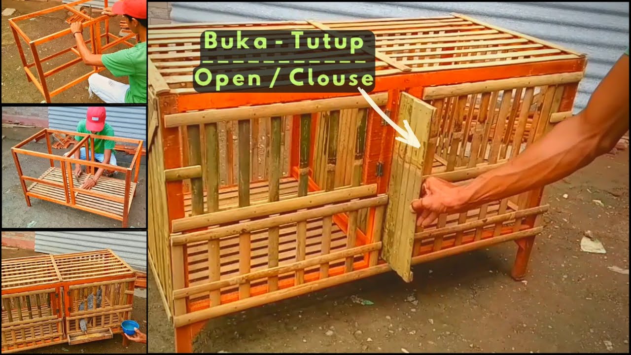 Хорошая идея, сделать клетку на 2 комнаты, среднюю перегородку можно открывать/закрывать.