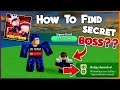 Where to find the SECRET BOSS in Lucky Kingdom | Anime Fighters Simulator