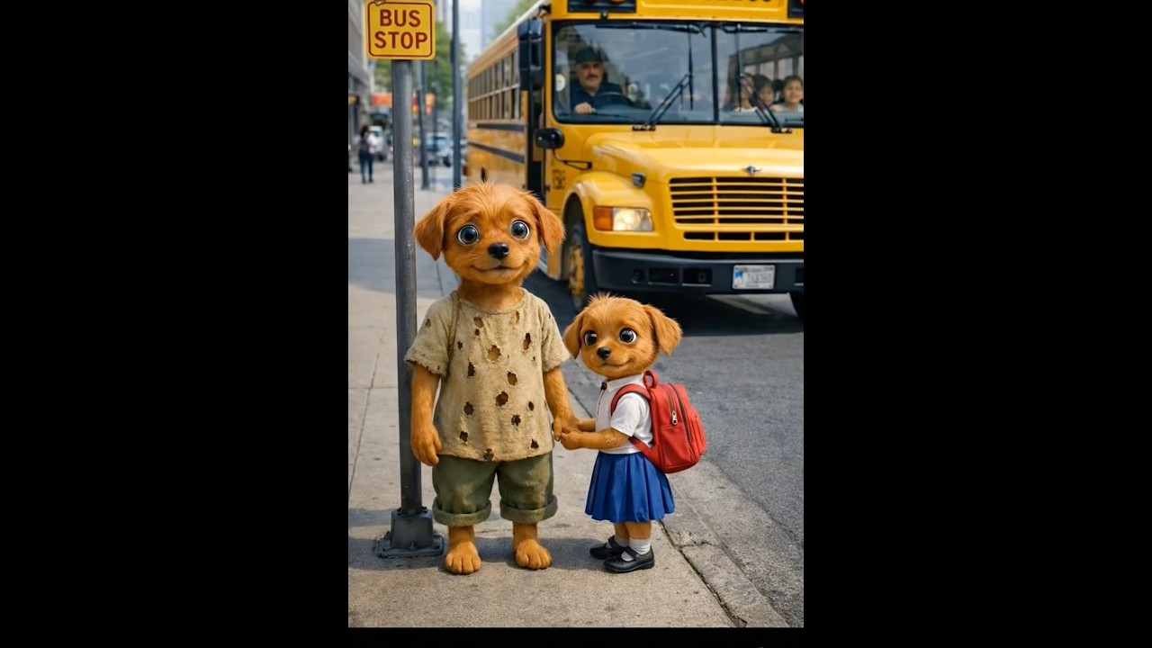 Brave poor puppy saved many students lives ❤️🫡