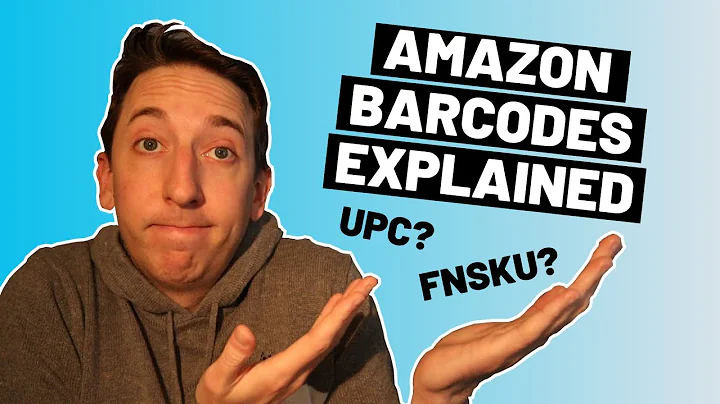 Amazon FBA Barcodes Explained - UPC or FNSKU?