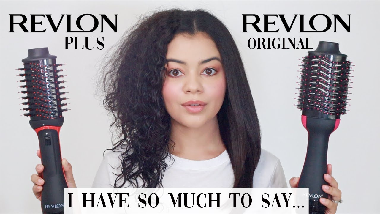 NEW REVLON PLUS VS REVLON ONE STEP DRYER AND VOLUMIZER ON CURLY HAIR -  HONEST OPINION - thptnganamst.edu.vn