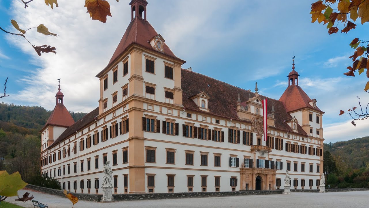 Sights of Austria - Eggenberg Castle. Достопримечательности Австрии - Замок Эггенберг.